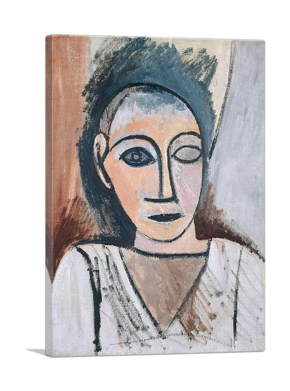 Busted D homme 1907 canvas artwork featuring modern art design with vibrant colors and intricate details, perfect for home decor.