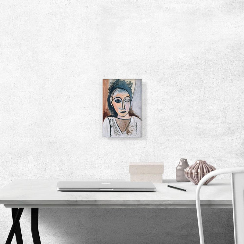 Busted D homme 1907 canvas artwork featuring modern art design with vibrant colors and intricate details, perfect for home decor.
