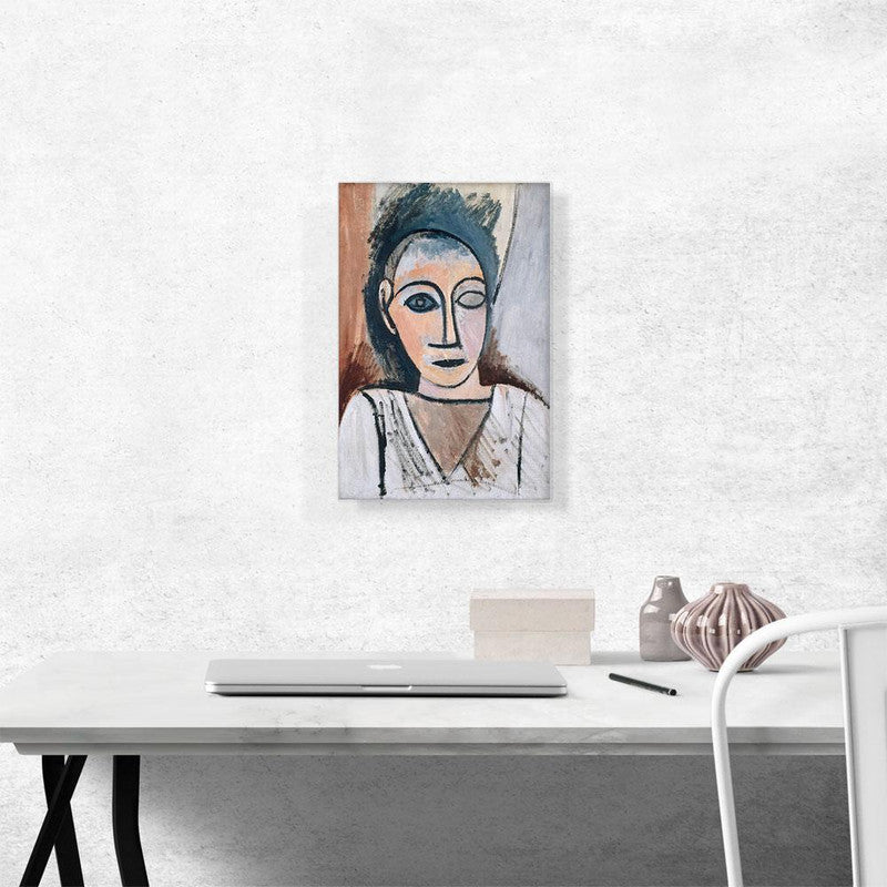 Busted D homme 1907 canvas artwork featuring modern art design with vibrant colors and intricate details, perfect for home decor.