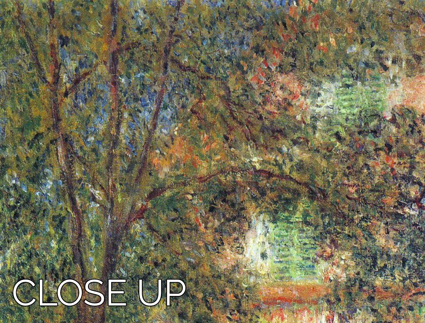 Three-panel canvas art featuring Monet's Camille in the Garden, showcasing vibrant colors and intricate details.