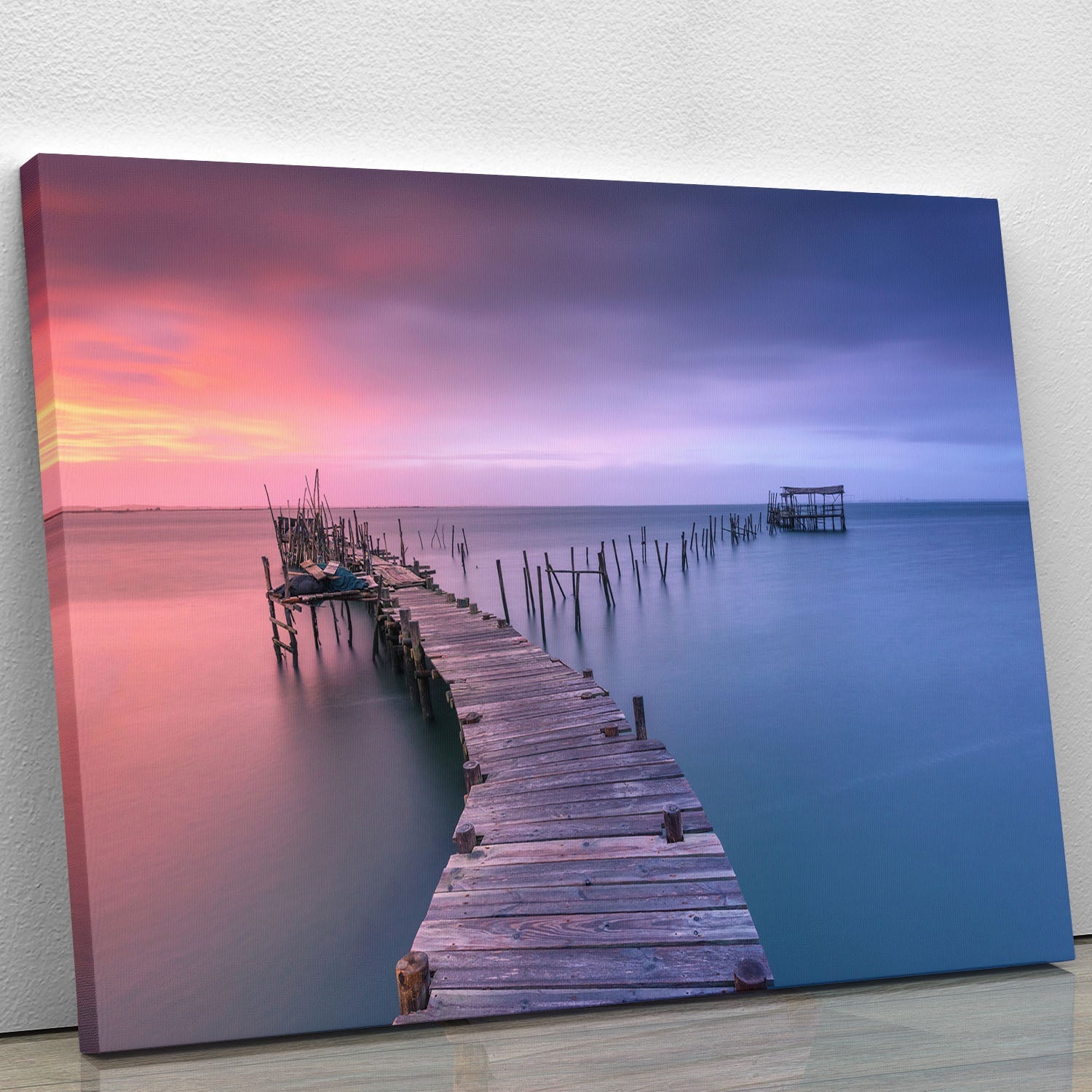 Carrasqueira canvas print featuring vibrant colors and modern art design, perfect for home or office decor.