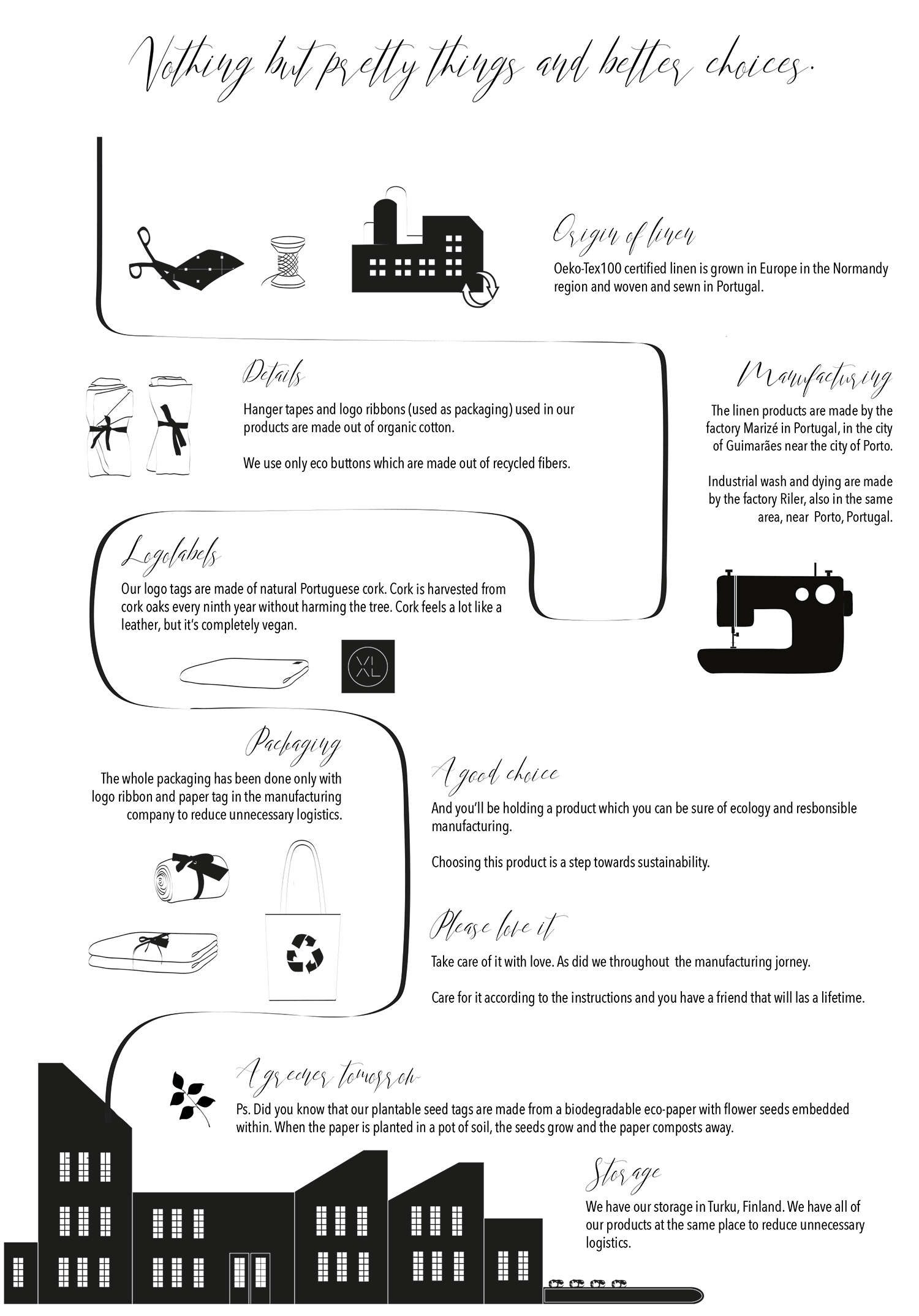 CARLA linen napkins in elegant design, showcasing beautiful corner details and Xeraliving logo.