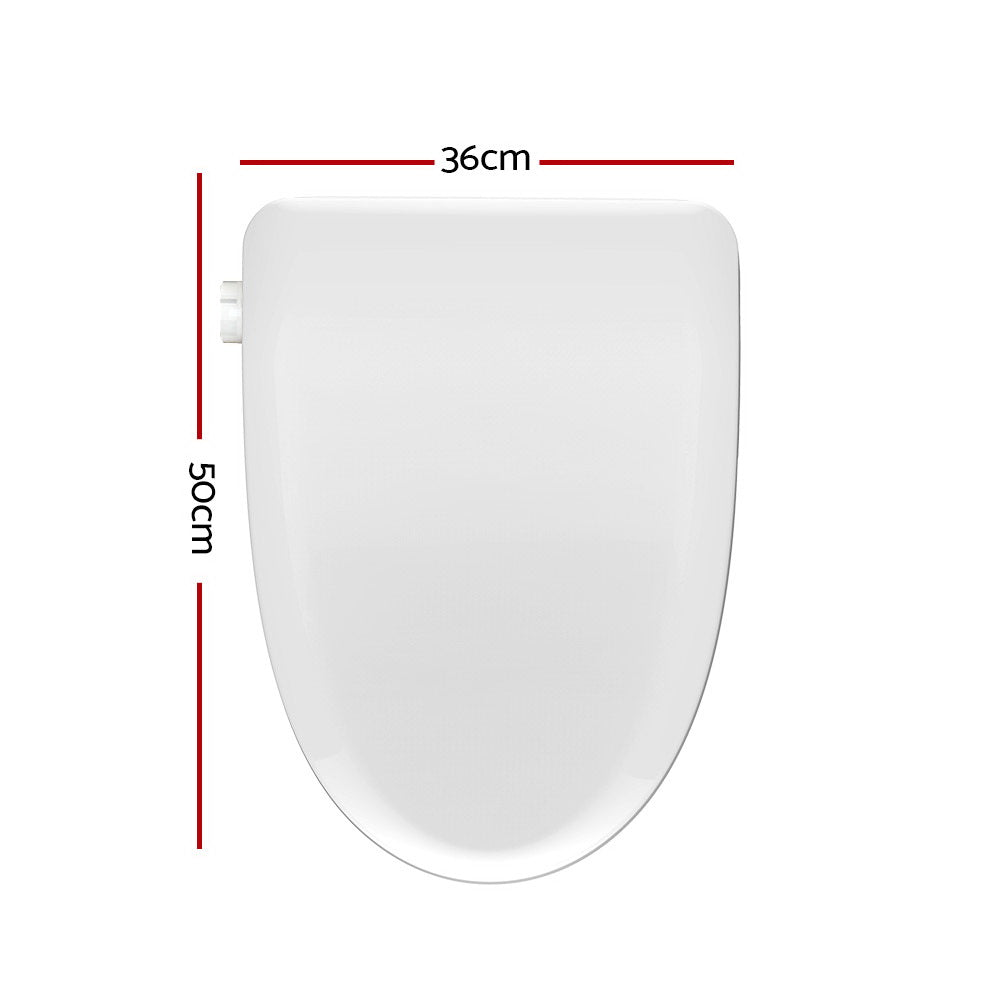 Cefito Electric Bidet Toilet Seat Cover with remote control and stainless steel nozzle, designed for enhanced hygiene and comfort.