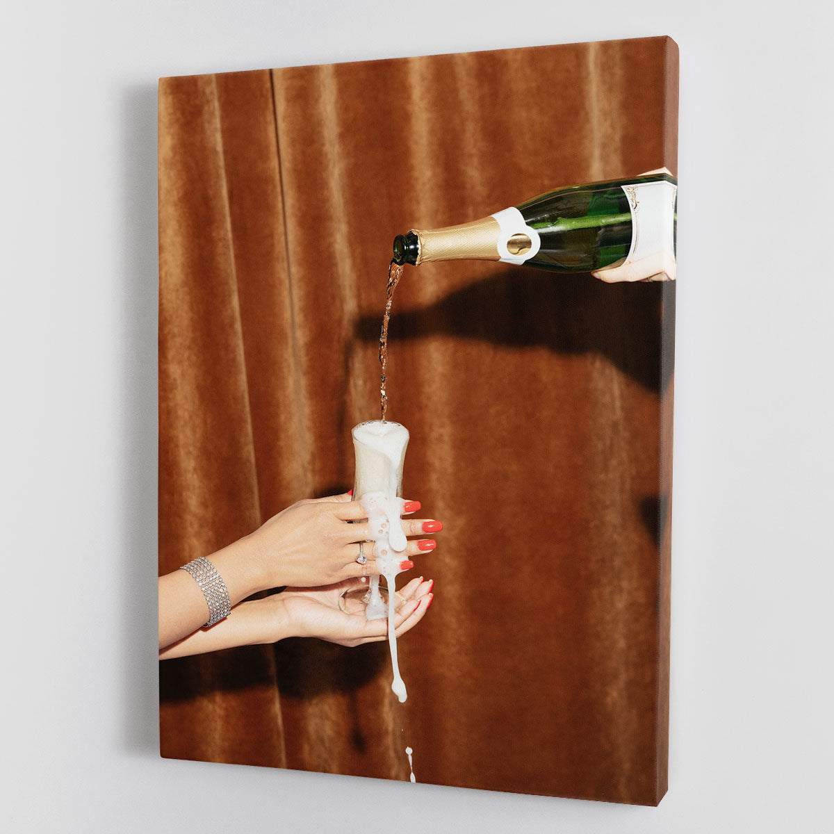 Celebration #02 Canvas Print featuring vibrant colors and modern design, perfect for home or office decor.