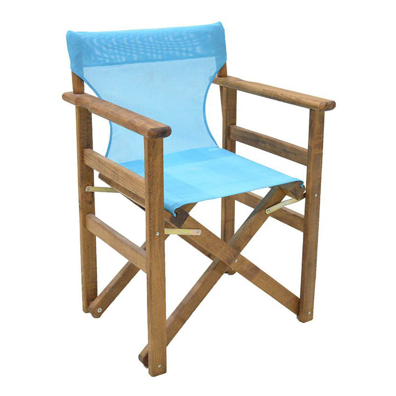 Set of 10 light blue waterproof chair covers for garden armchairs, designed for durability and style.