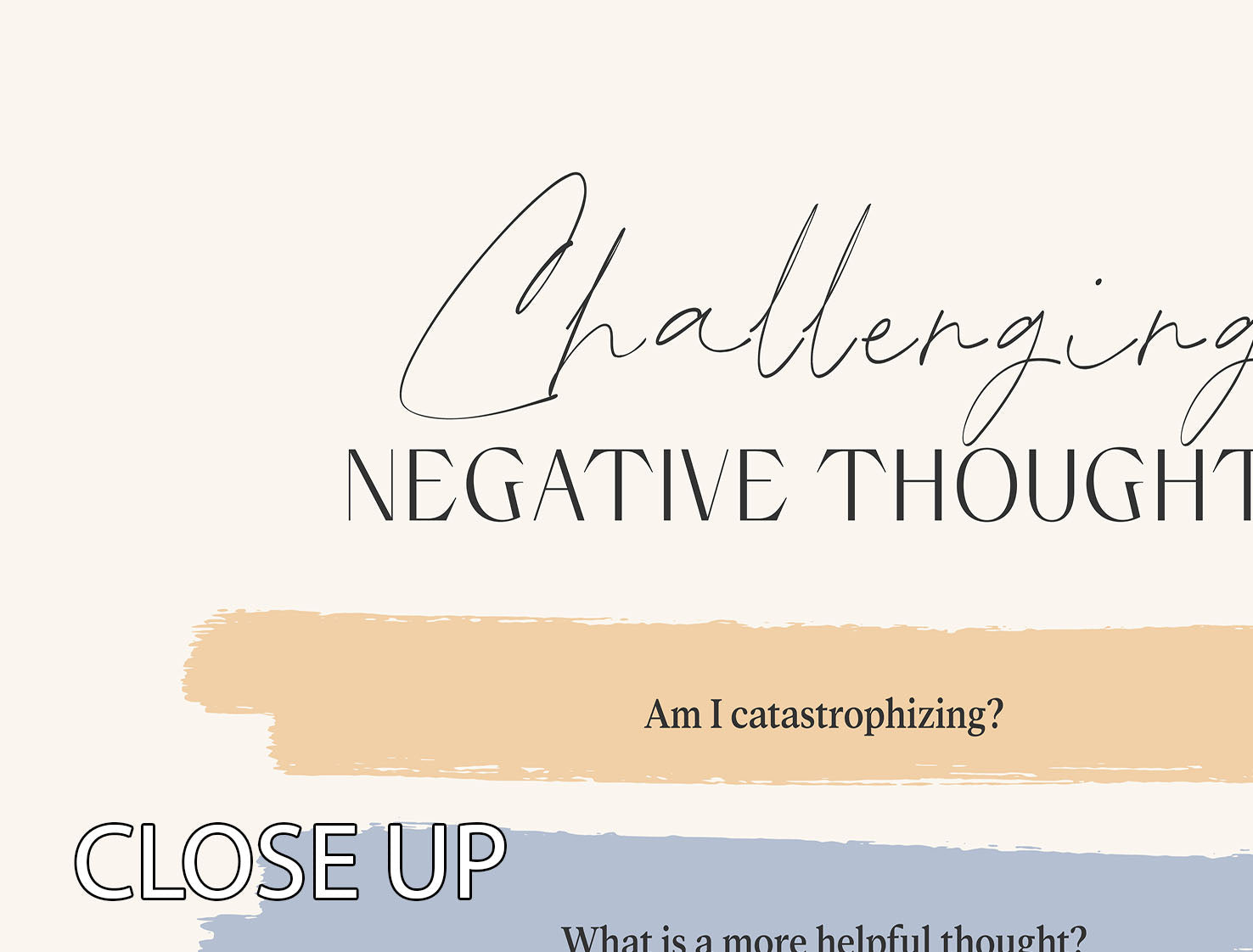 Challenging Thoughts 3 Split Panel Canvas Print featuring three high-quality canvases with captivating designs, perfect for home or office decor.