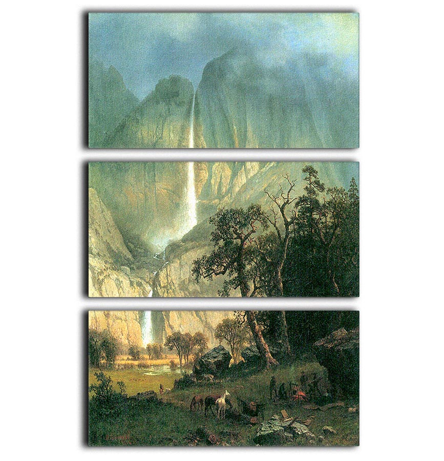 Cho-Looke Yosemite Waterfall 3-panel canvas print showcasing a stunning natural landscape.