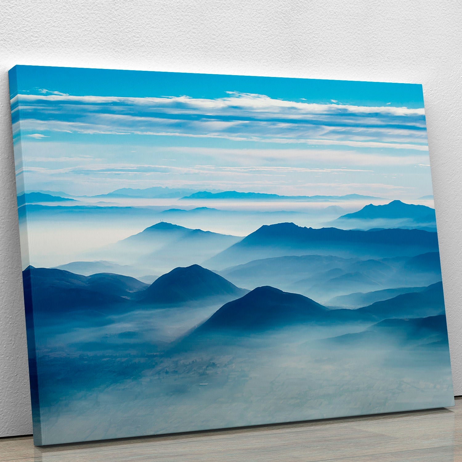 A beautiful Clean Air Canvas Print showcasing vibrant colors and serene nature-inspired designs, perfect for home or office decor.