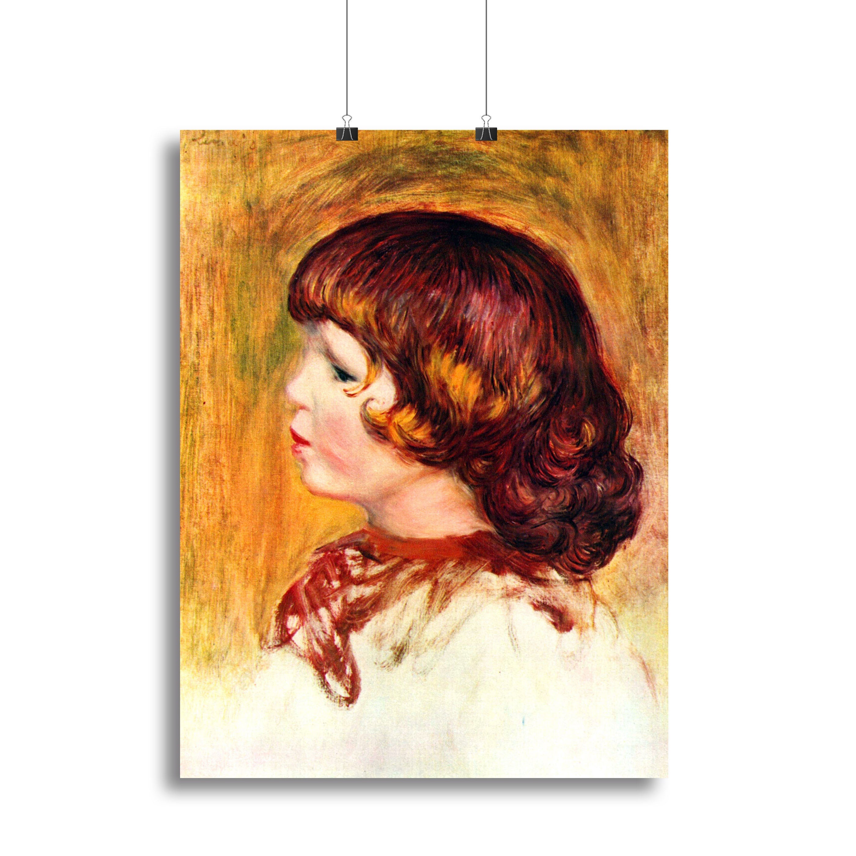 Coco by Renoir canvas print showcasing vibrant colors and elegant design, perfect for home or office decor.
