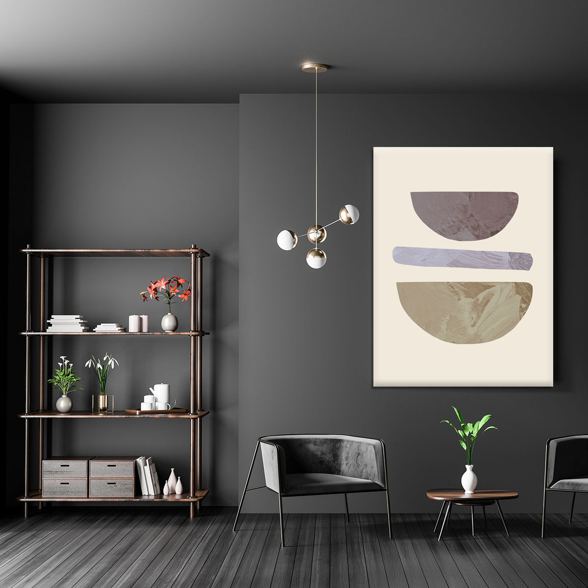 Collage 01 Canvas Print featuring modern art and abstract designs, perfect for home or office decor.