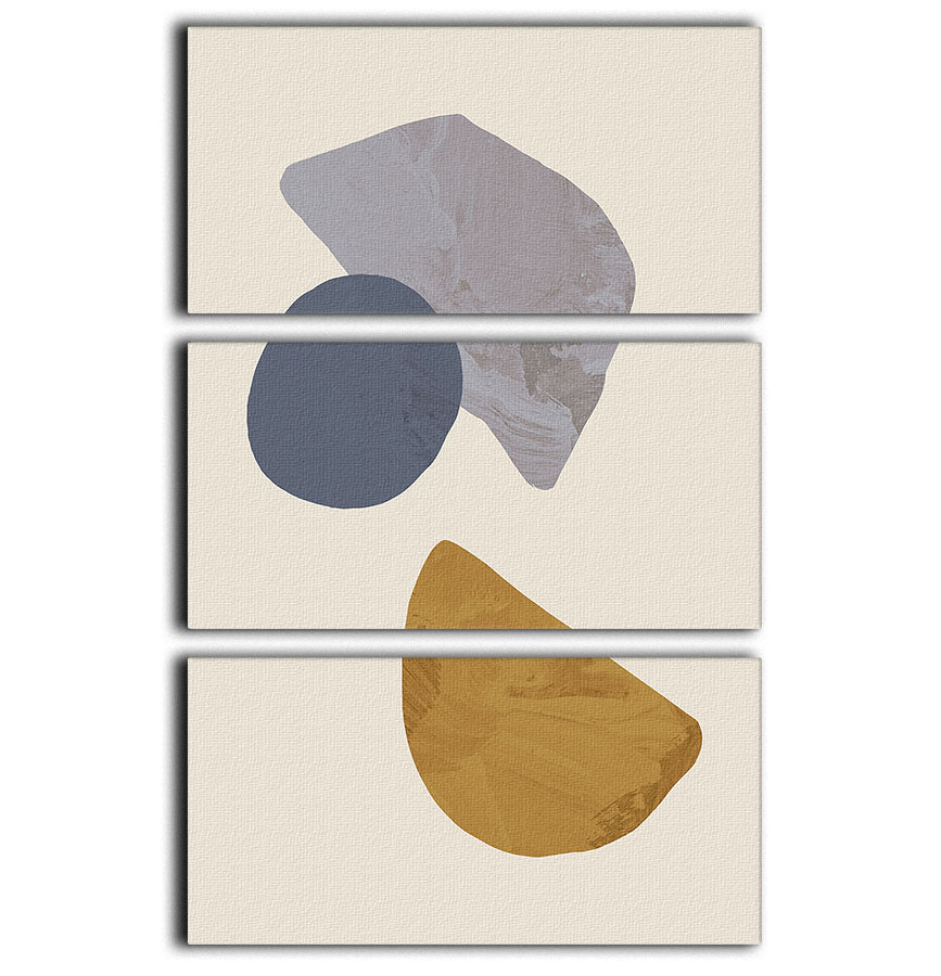 Collage 03 3 Split Panel Canvas Print featuring vibrant colors and modern design, perfect for enhancing any room's decor.