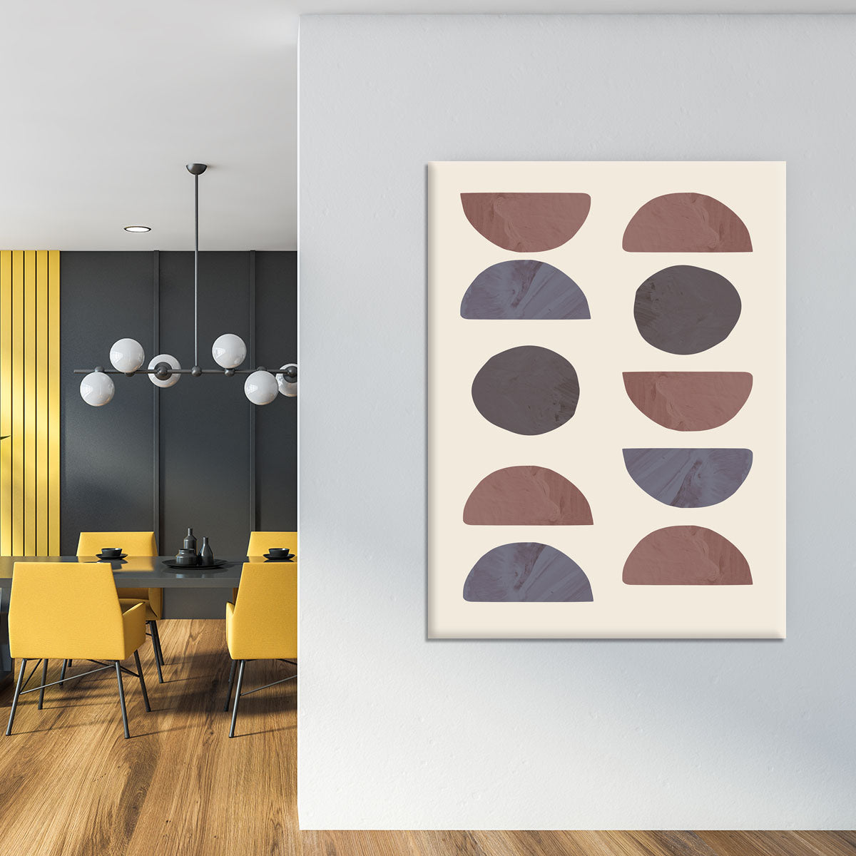 Collage 04 Canvas Print featuring modern art and abstract designs, perfect for home or office decor.