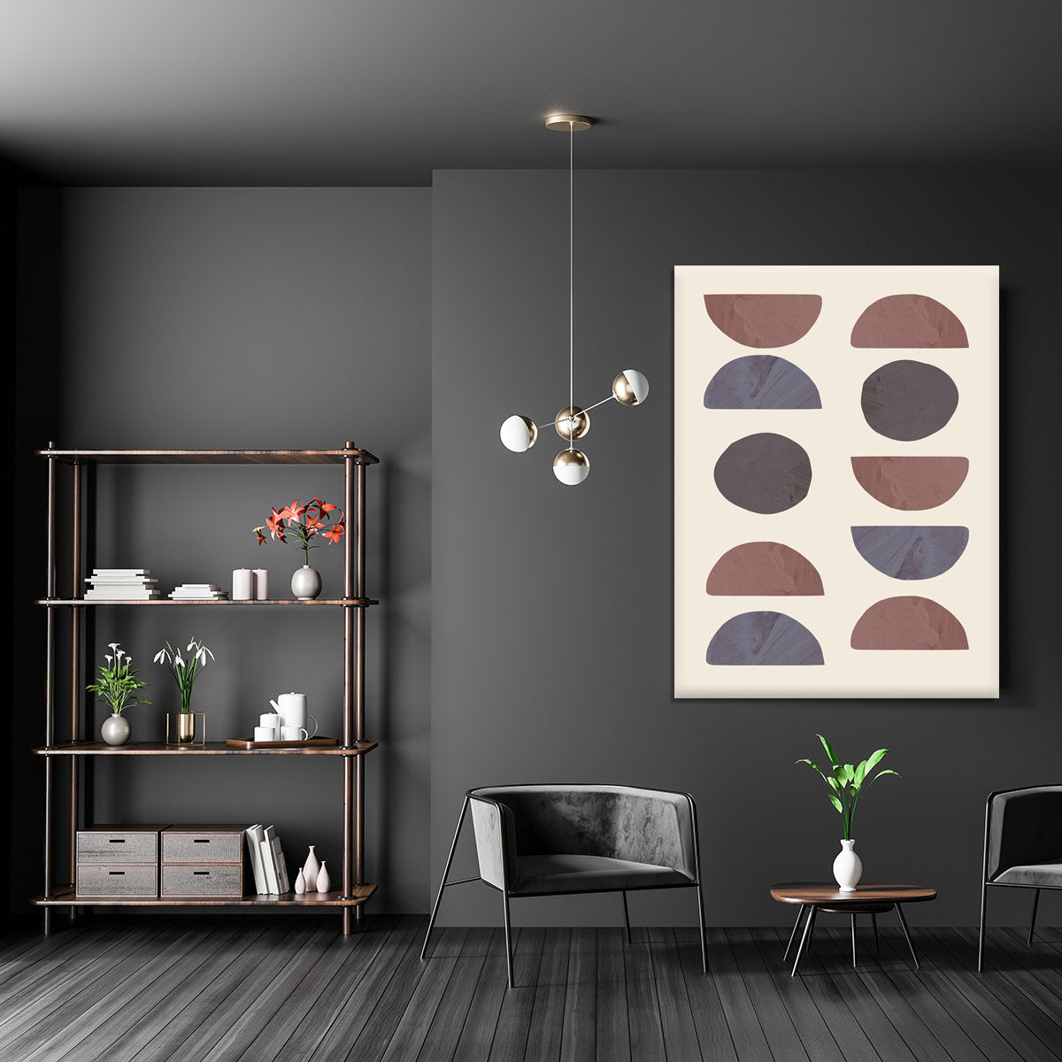 Collage 04 Canvas Print featuring modern art and abstract designs, perfect for home or office decor.