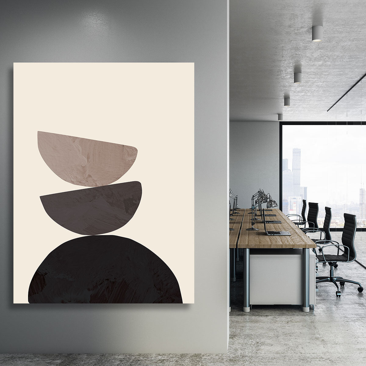 Collage 07 Canvas Print showcasing vibrant modern art and abstract designs, perfect for home or office decor.