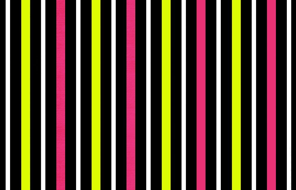 Colour Stripes FS 4 Split Panel Canvas featuring vibrant stripes across four panels, creating a dynamic and modern art piece.