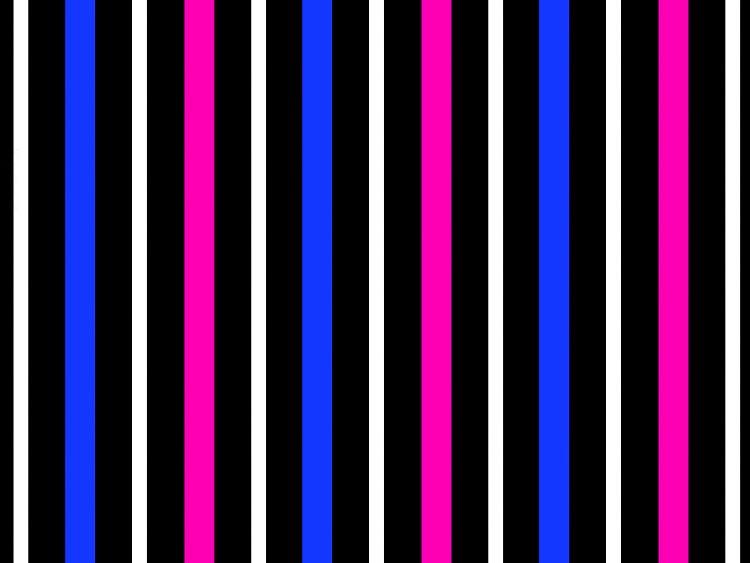 Colour Stripes FS3 4 Square Multi Panel Canvas featuring vibrant stripes in four equal sections, perfect for modern home decor.