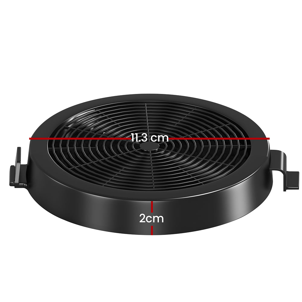 Comfee Range Hood Carbon Charcoal Filter, two pieces, designed for ductless range hoods, effective odour removal.