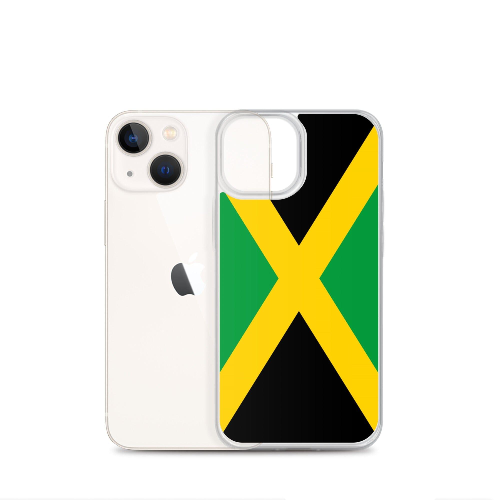 Coque pour iPhone avec le drapeau de la Jamaïque, offrant une protection élégante et durable.