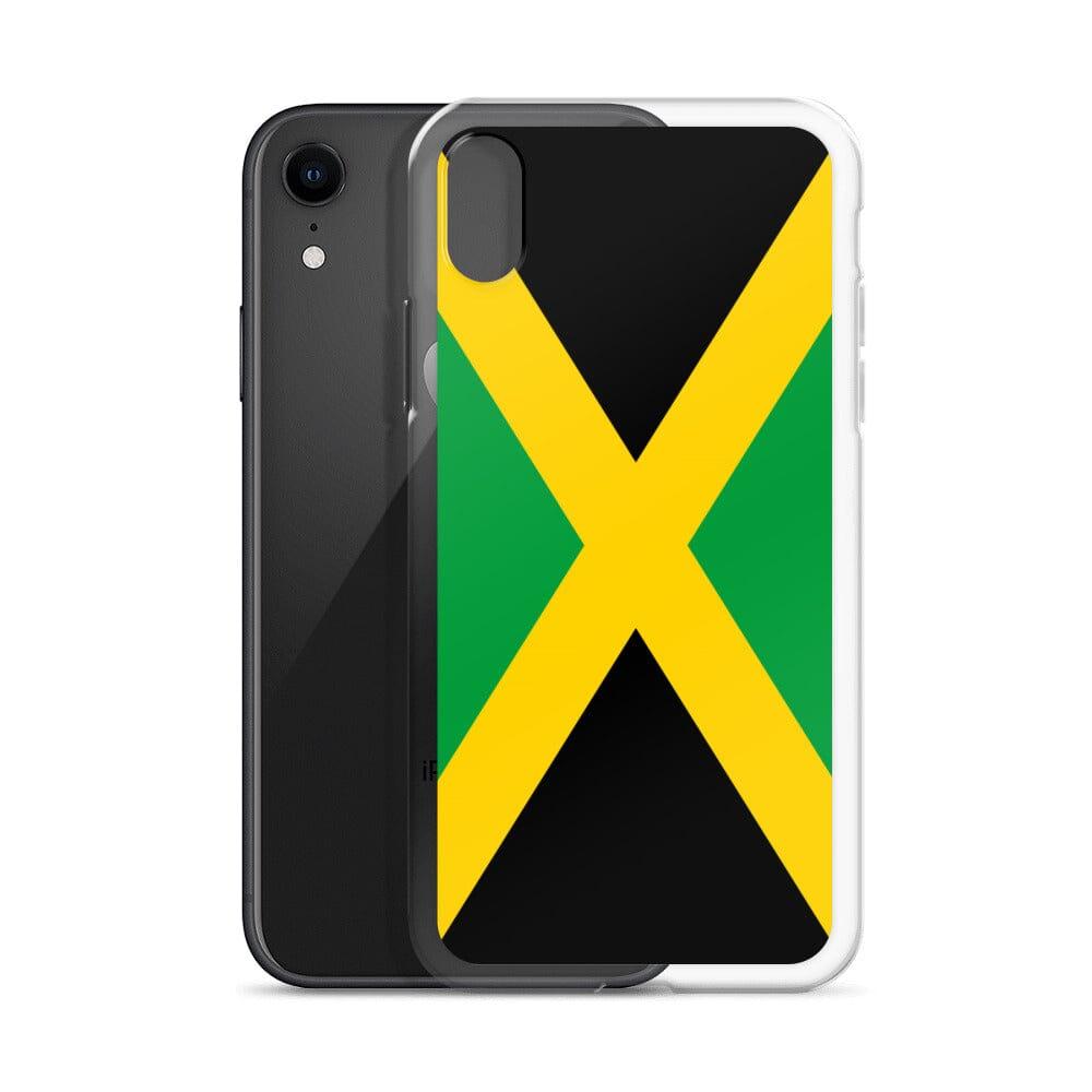 Coque pour iPhone avec le drapeau de la Jamaïque, offrant une protection élégante et durable.