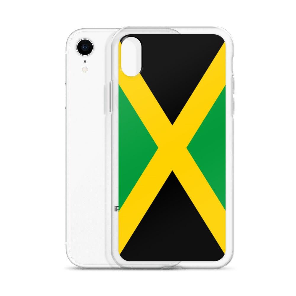 Coque pour iPhone avec le drapeau de la Jamaïque, offrant une protection élégante et durable.