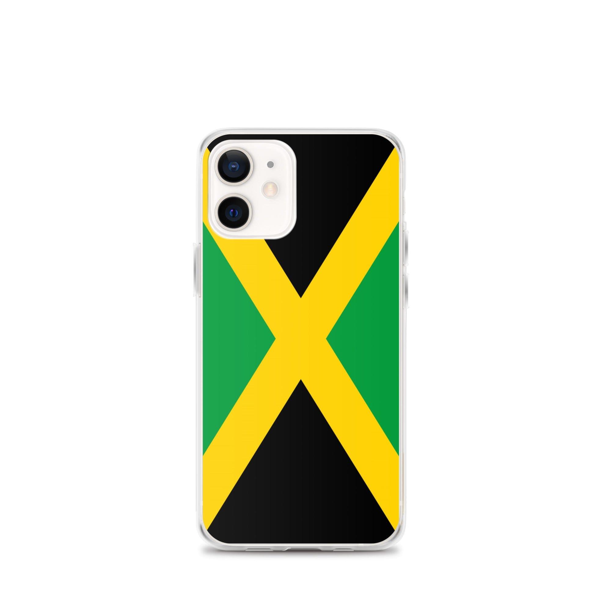Coque pour iPhone avec le drapeau de la Jamaïque, offrant une protection élégante et durable.