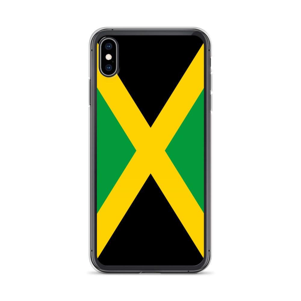 Coque pour iPhone avec le drapeau de la Jamaïque, offrant une protection élégante et durable.