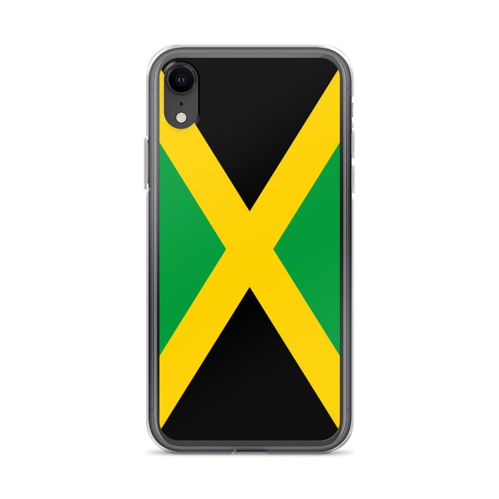 Coque pour iPhone avec le drapeau de la Jamaïque, offrant une protection élégante et durable.