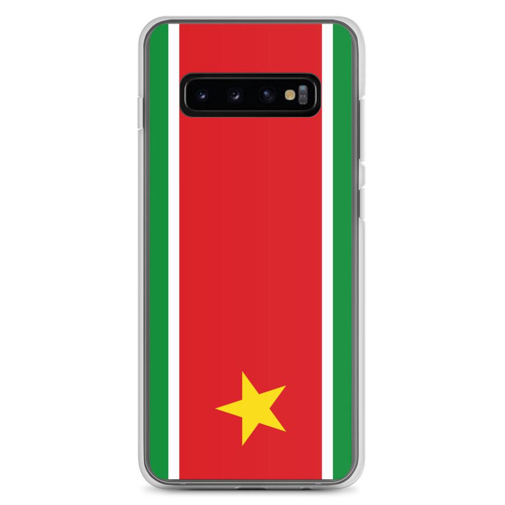 Coque de téléphone avec le drapeau de la Guadeloupe, en TPU flexible, offrant une protection élégante et durable.