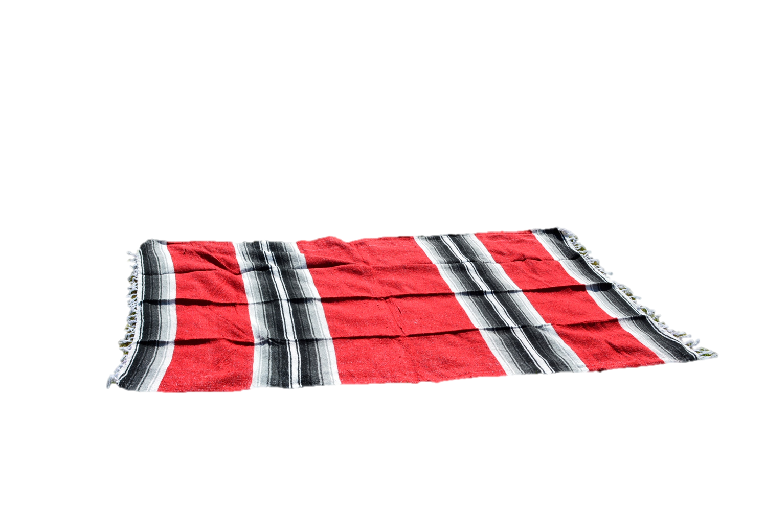 A vibrant Cotton Handwoven Beach Blanket featuring a stylish design, perfect for beach outings and home decor.