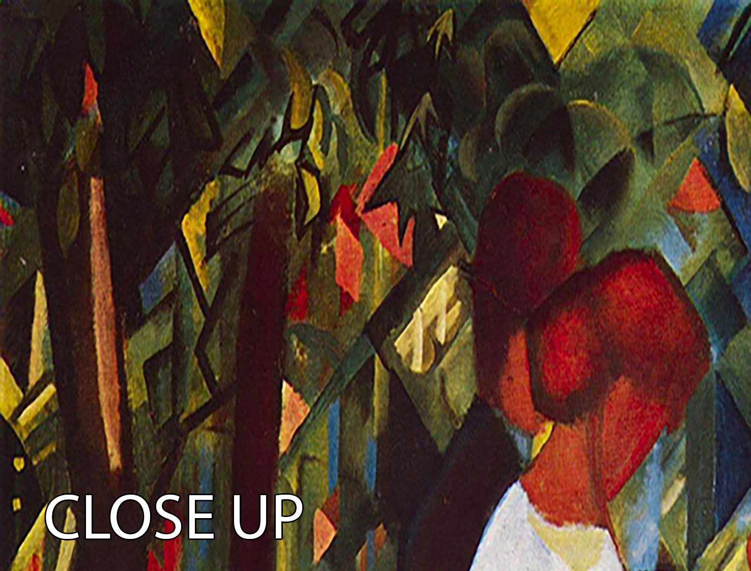 A beautiful 3-panel canvas print depicting a couple in a serene forest setting, showcasing vibrant colors and intricate details.