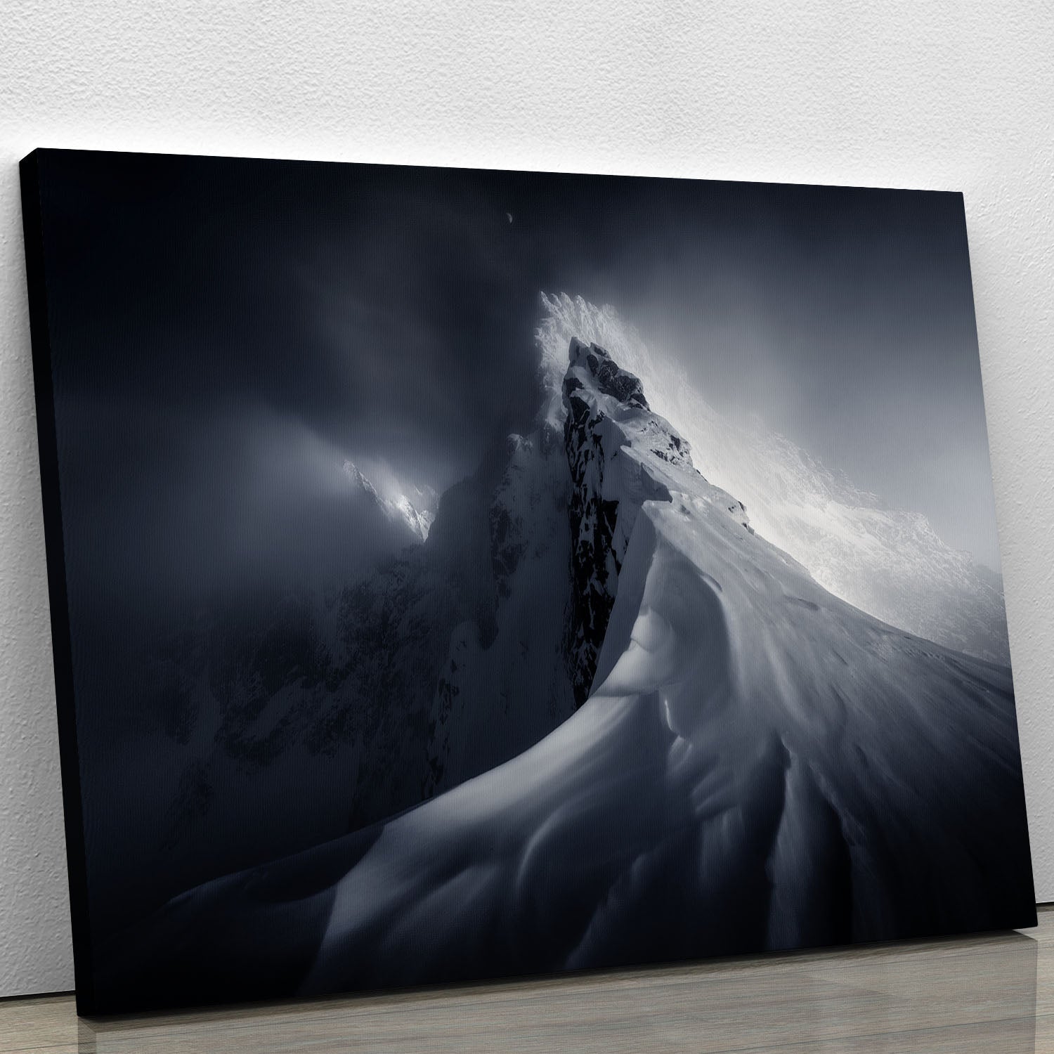 Crown Of High Tatras canvas print showcasing majestic mountain peaks and serene landscapes in vibrant colors.