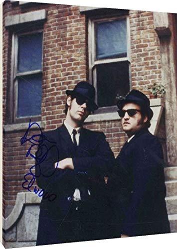 Dan Akroyd Autograph Replica Print Canvas Wall Art featuring a printed signature, perfect for fans and collectors.