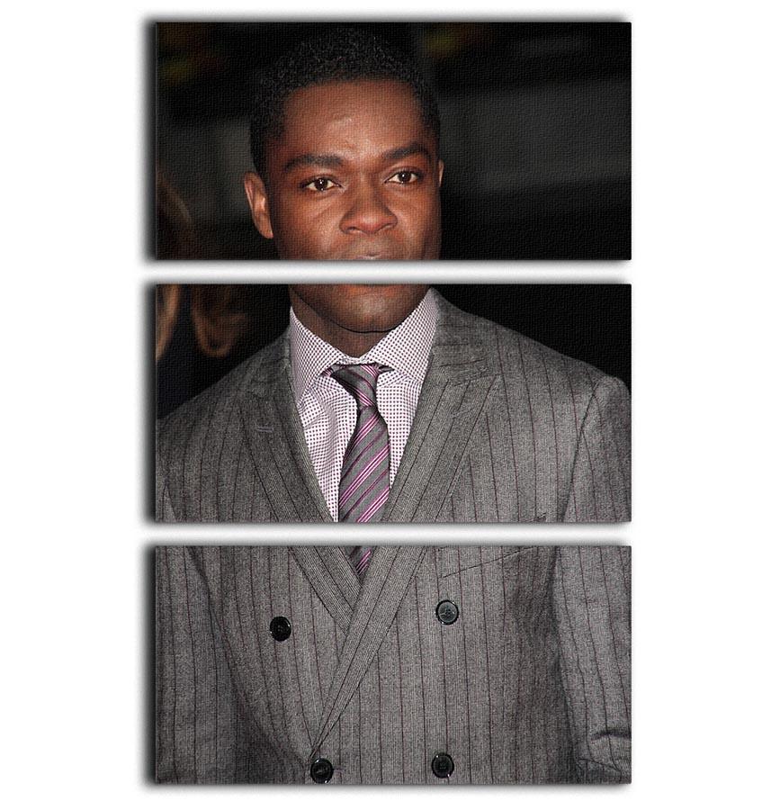 David Oyelowo 3 Split Panel Canvas Print showcasing vibrant colors and modern design, perfect for home or office decor.