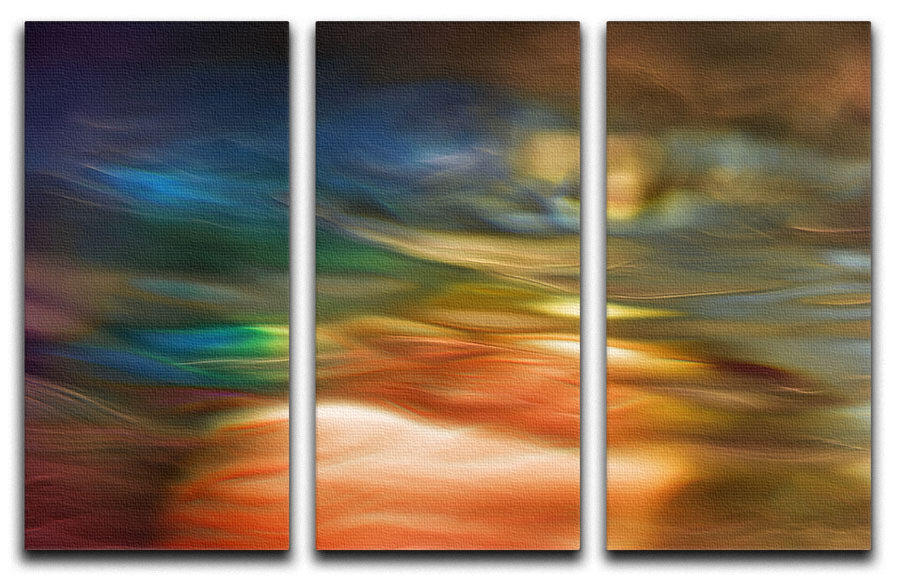 A beautiful 3-panel canvas print featuring a dreamy landscape, perfect for enhancing home decor.