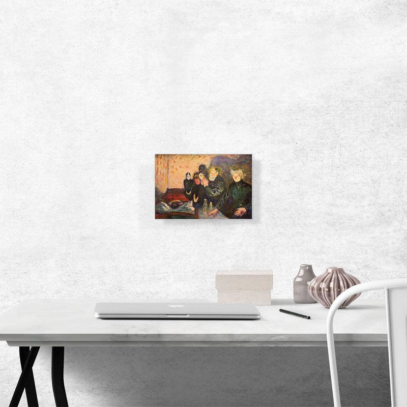 Death Struggle 1915 canvas art featuring dramatic imagery and rich colors, perfect for enhancing any decor.