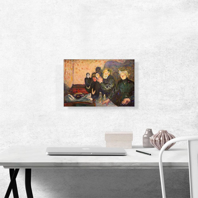 Death Struggle 1915 canvas art featuring dramatic imagery and rich colors, perfect for enhancing any decor.