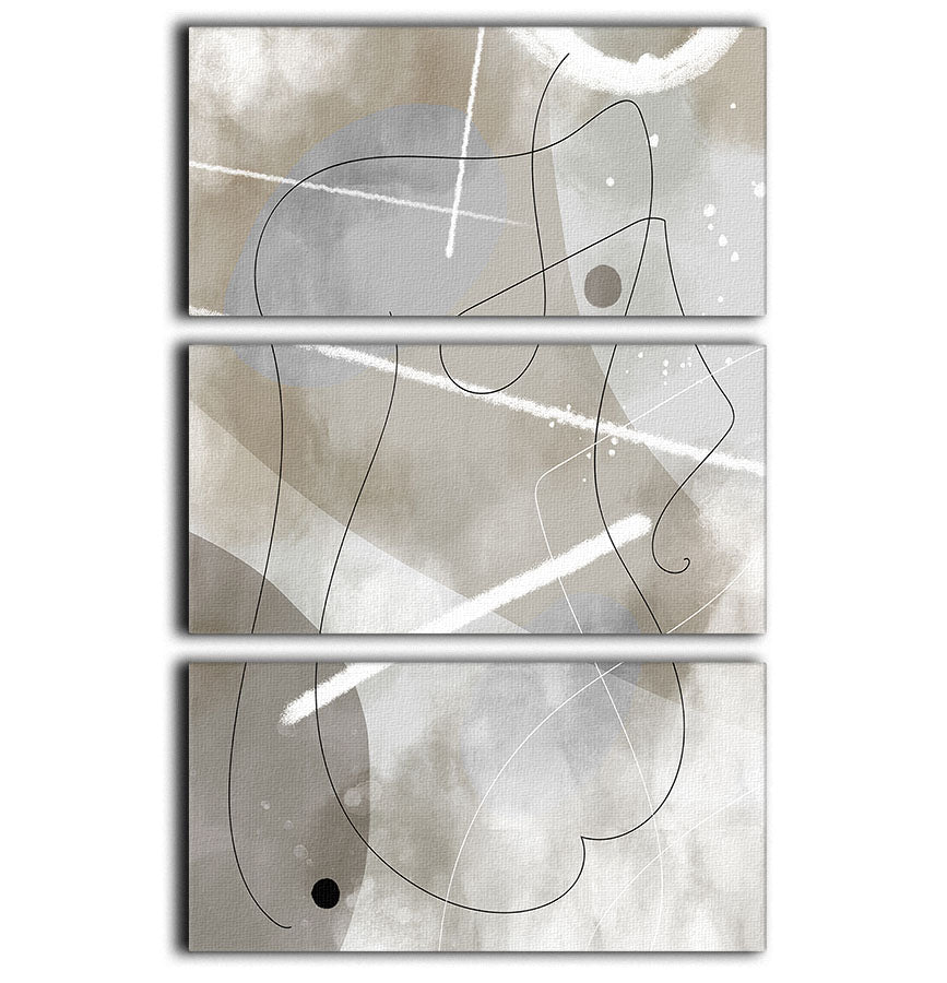 A stunning 3-panel canvas print featuring a cohesive and captivating design, perfect for enhancing any living space.