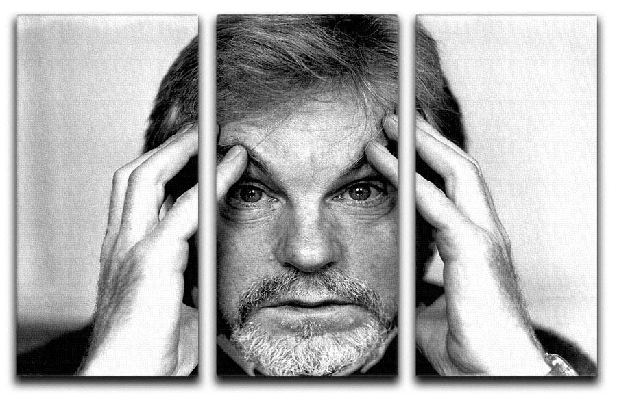 Derek Jacobi 1988 3-panel canvas print showcasing elegant design and vibrant colors.