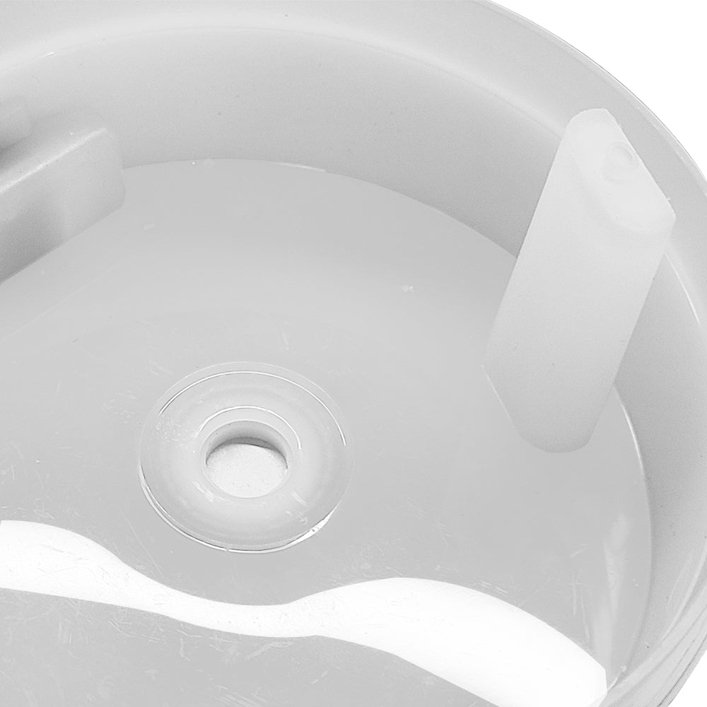 Devanti Aroma Diffuser with Himalayan Salt Crystals and LED light, showcasing its sleek design and functionality.