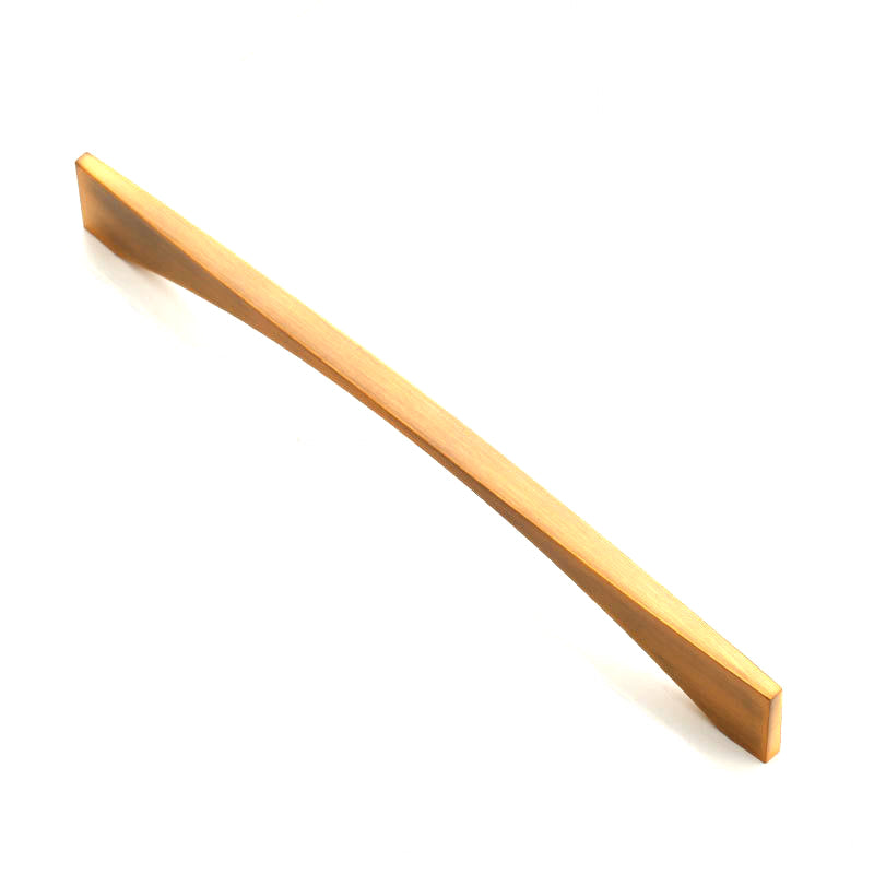 A sleek 192MM stainless steel T-bar cabinet handle with a brushed nickel finish, ideal for modern kitchen cabinetry.