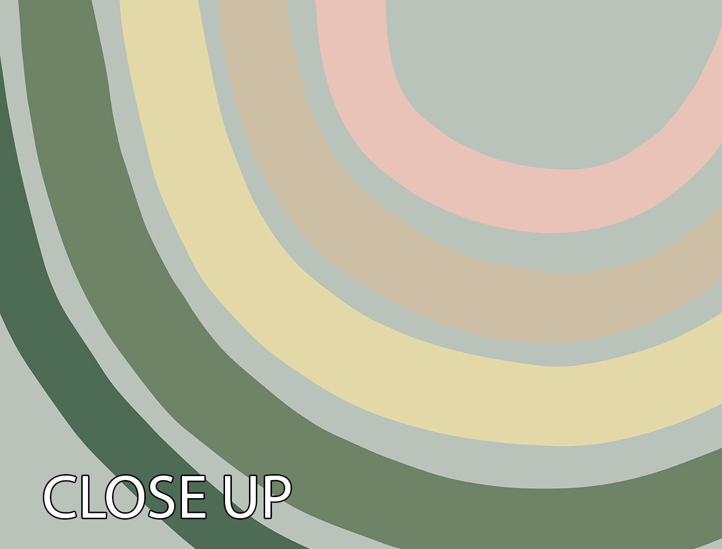 Double Rainbow Green 3 Split Panel Canvas Print showcasing vibrant colors and intricate design, perfect for home decor.