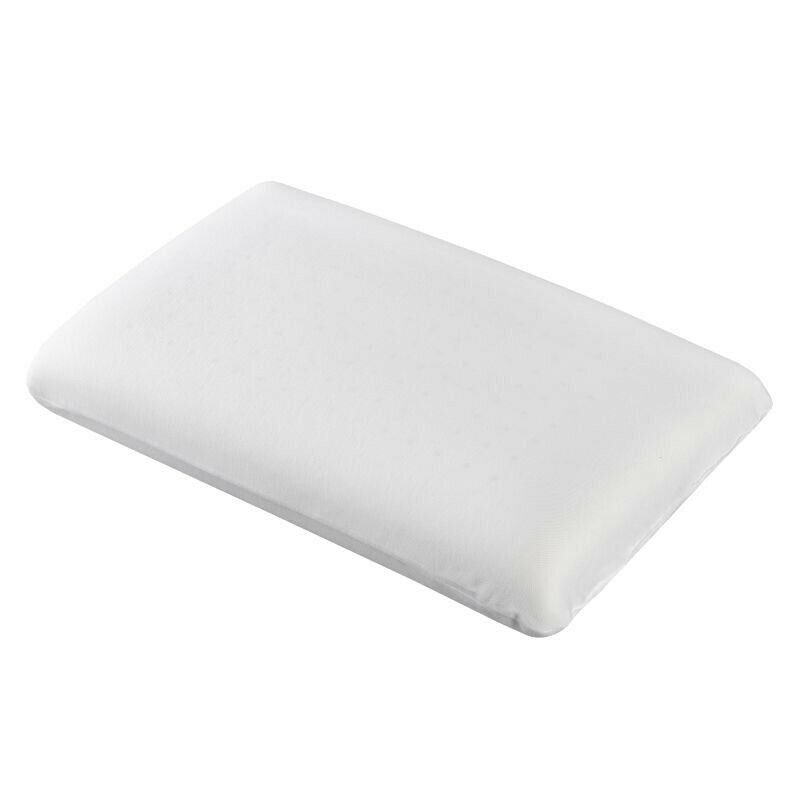 Dreamaker Memory Foam Pillow High Profile with plush polyester cover, designed for optimal neck and back support.