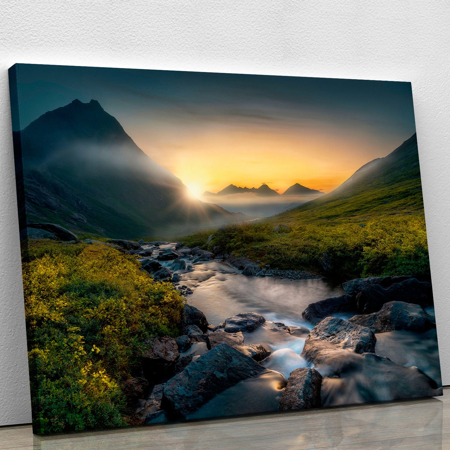 A beautiful Dreaming Canvas Print showcasing vibrant colors and intricate designs, perfect for home or office decor.