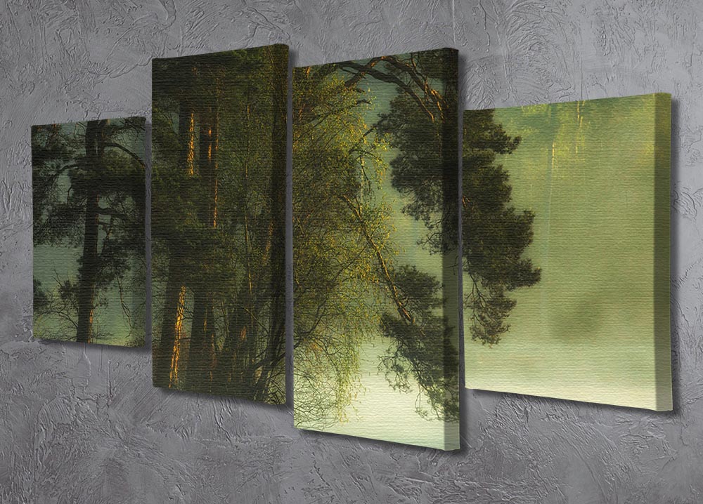 Dutch Fen 4 Split Panel Canvas artwork featuring four equal sections creating a cohesive and dynamic design.