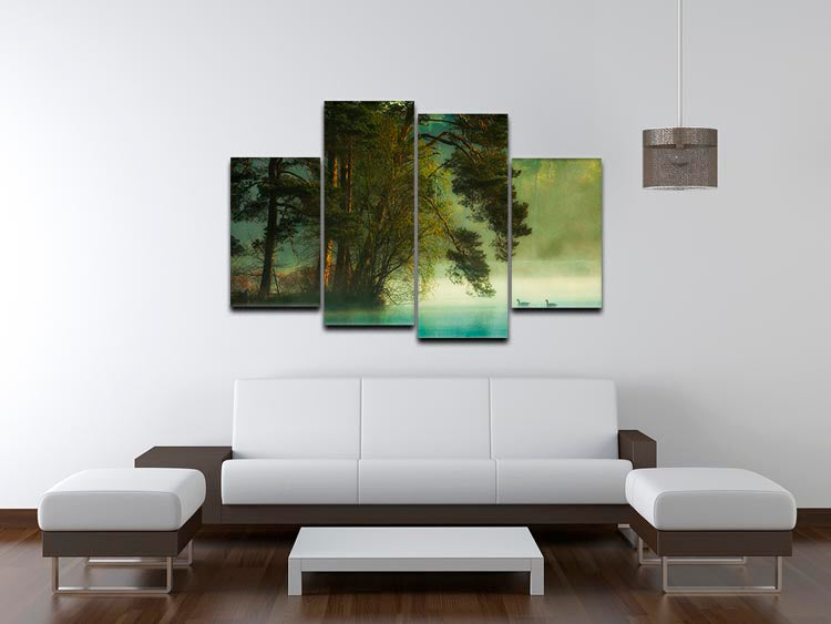Dutch Fen 4 Split Panel Canvas artwork featuring four equal sections creating a cohesive and dynamic design.