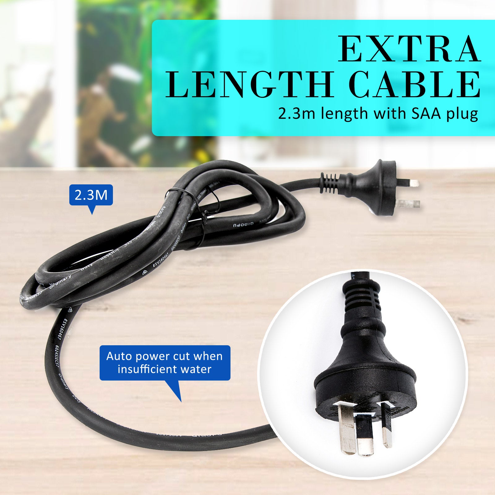 Dynamic Power Aquarium Submersible Pond Water Pump 16000L/H with stainless steel and PVC construction, designed for efficient water circulation.