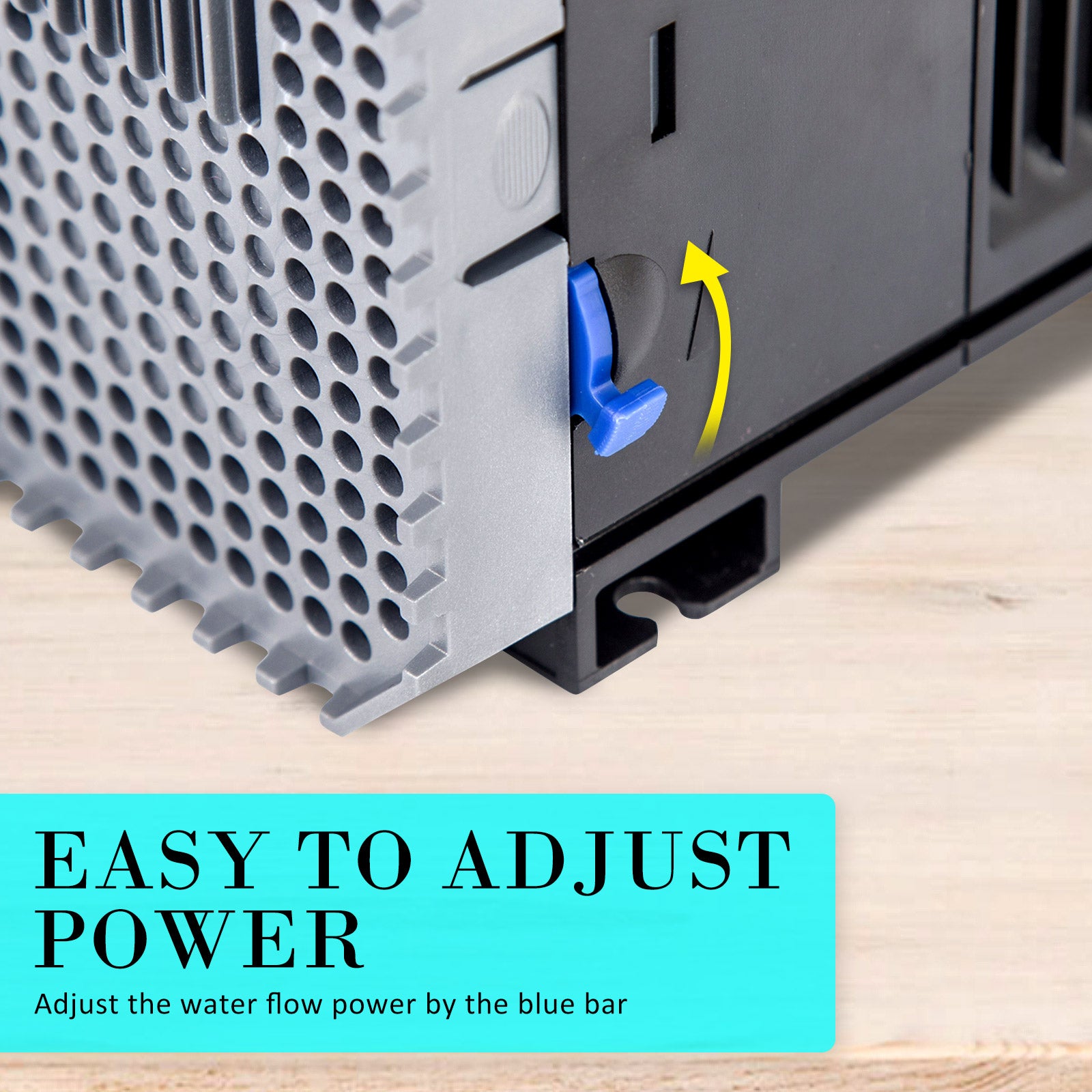 Dynamic Power Aquarium Submersible Water Pump with adjustable outlets, designed for efficient water circulation in aquariums and ponds.