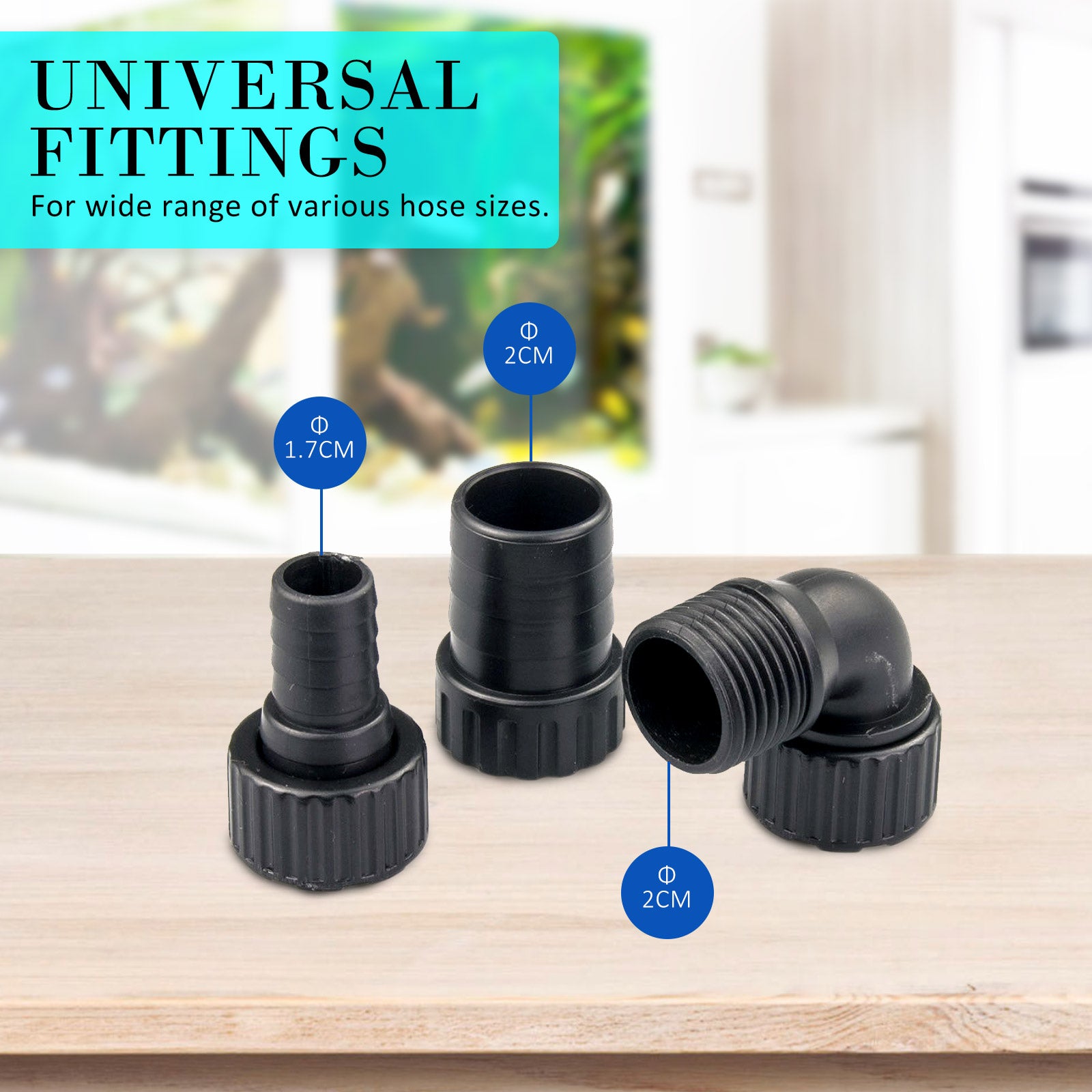 Dynamic Power Aquarium Submersible Water Pump with adjustable outlets, designed for efficient water circulation in aquariums and ponds.