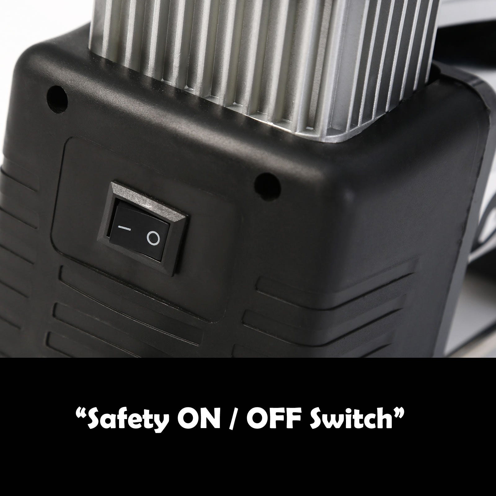 Dynamic Power Red Portable Car Tyre Air Compressor with accessories, showcasing its compact design and durable construction.