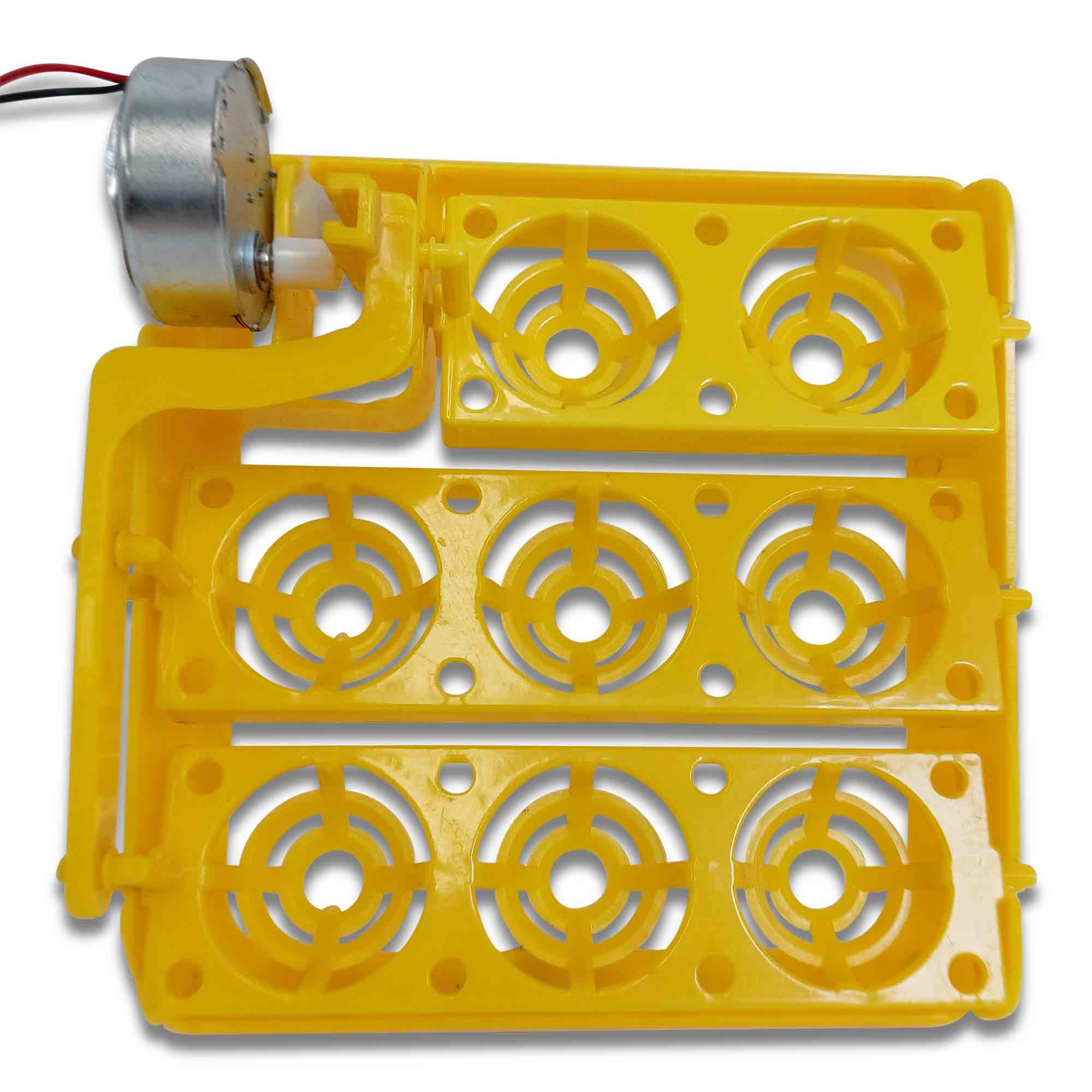 Electric 8 Egg Incubator with LED digital display and egg candler, designed for hatching chicken, quail, and duck eggs.